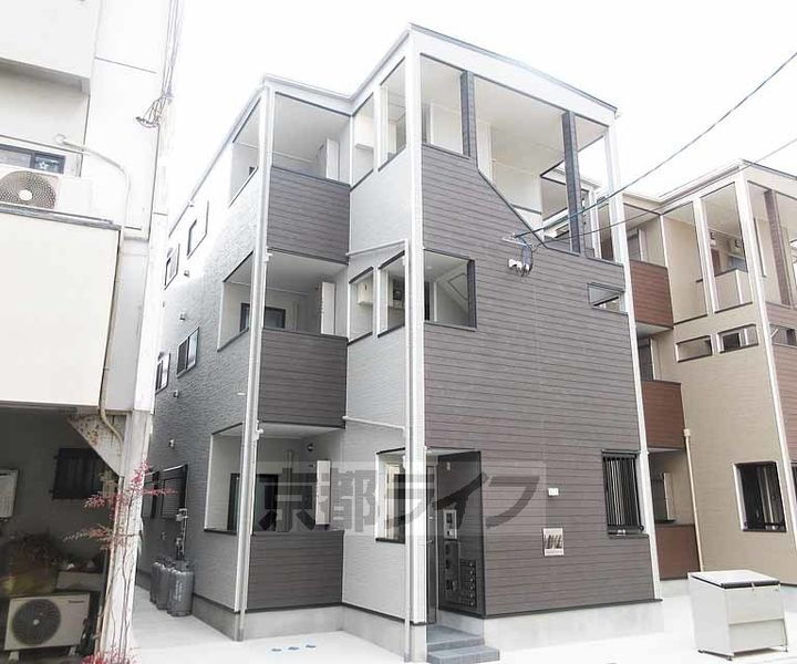 京都府京都市山科区四ノ宮神田町 賃貸アパート