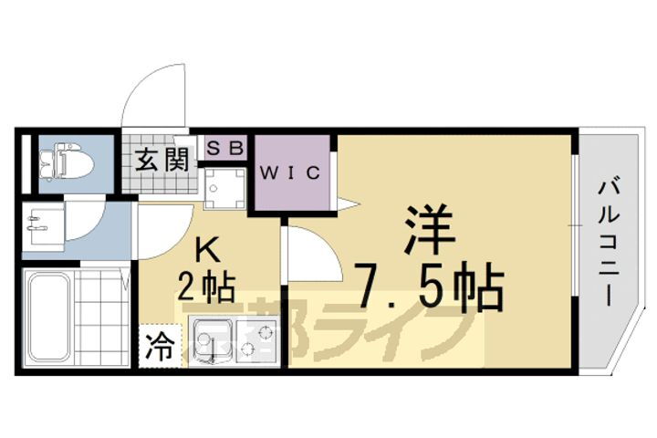 京都府京都市伏見区日野馬場出町 石田駅 1K アパート 賃貸物件詳細