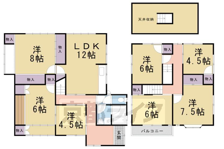 京都府京都市左京区下鴨北野々神町 賃貸一戸建て