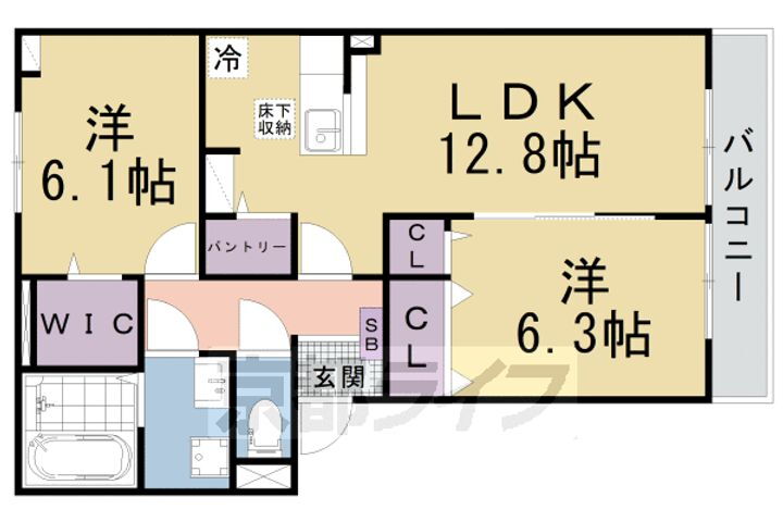 滋賀県大津市平津１丁目 賃貸アパート