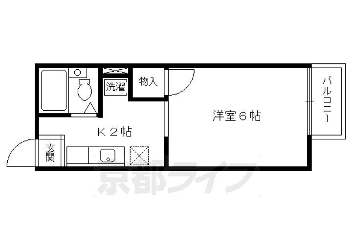 京都府京都市伏見区淀池上町 淀駅 1K マンション 賃貸物件詳細