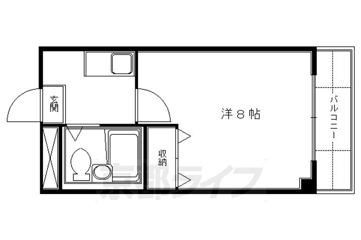京都府京都市伏見区向島東定請 向島駅 1K マンション 賃貸物件詳細