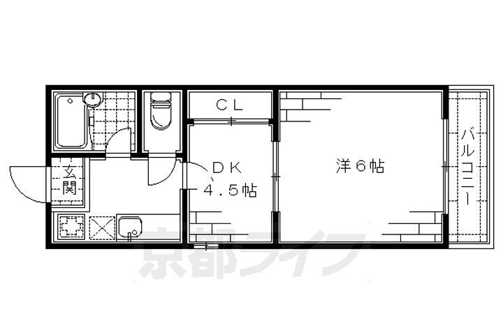 京都府京都市伏見区両替町９丁目 丹波橋駅 1DK マンション 賃貸物件詳細