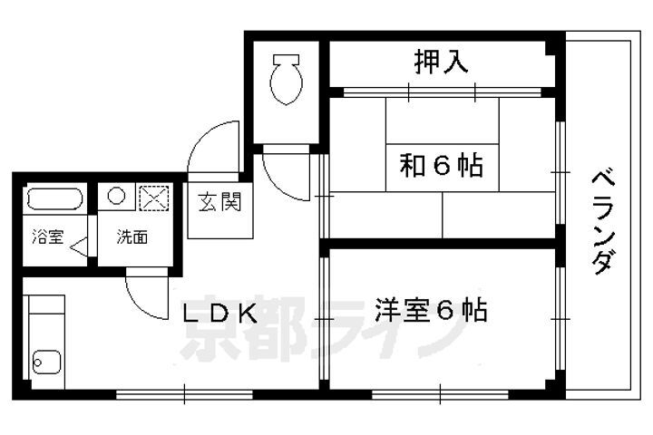 京都府京都市伏見区深草小久保町 賃貸マンション