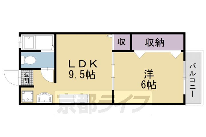 京都府京都市伏見区桃山町中島町 六地蔵駅 1LDK マンション 賃貸物件詳細