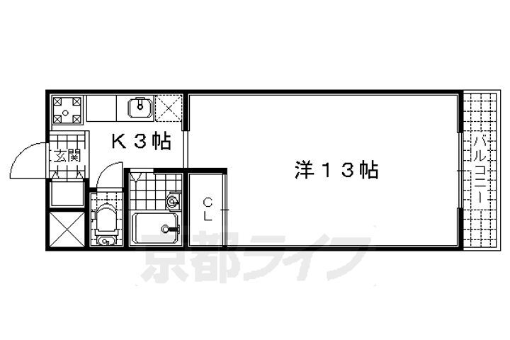 京都府城陽市寺田水度坂 城陽駅 1K マンション 賃貸物件詳細