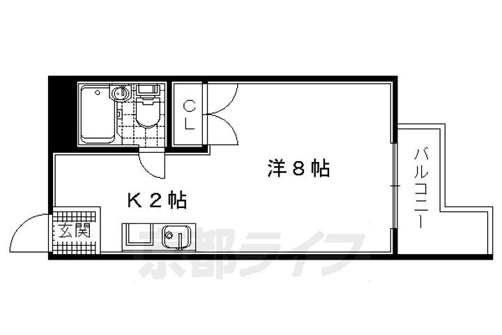 京都府宇治市大久保町北ノ山 大久保駅 1K マンション 賃貸物件詳細