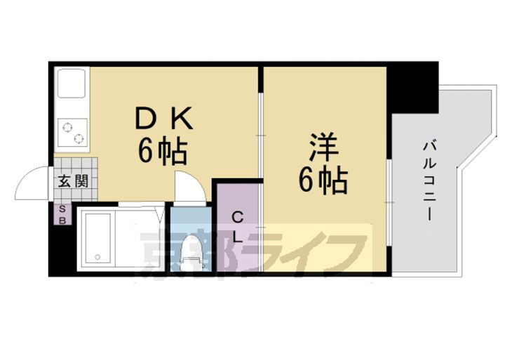 京都府京都市西京区川島松園町 桂駅 1DK マンション 賃貸物件詳細