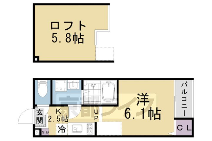 京都府京都市伏見区小栗栖森本町 石田駅 1K アパート 賃貸物件詳細