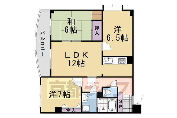 京都府京都市西京区桂南巽町 桂駅 3LDK マンション 賃貸物件詳細