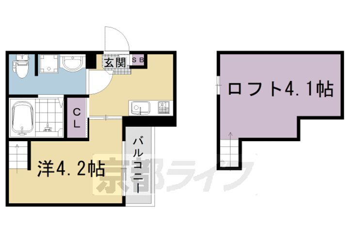 京都府京都市中京区西ノ京御輿岡町 円町駅 1K アパート 賃貸物件詳細
