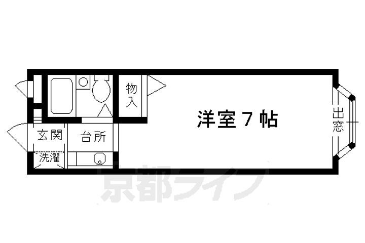 京都府京都市東山区塗師屋町 七条駅 1K マンション 賃貸物件詳細