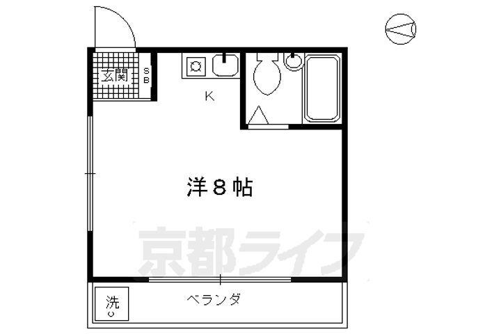 京都府京都市東山区大和大路１丁目 七条駅 1K マンション 賃貸物件詳細