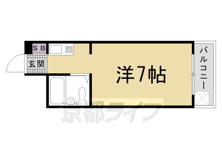 京都府京都市右京区梅津上田町 太秦天神川駅 1K マンション 賃貸物件詳細