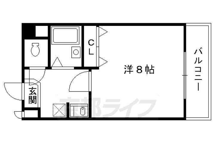京都府京都市下京区橘町 京都河原町駅 1K マンション 賃貸物件詳細