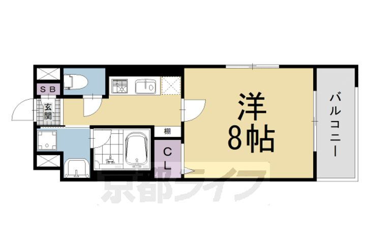 仮）東山安井プロジェクト 2階 1K 賃貸物件詳細