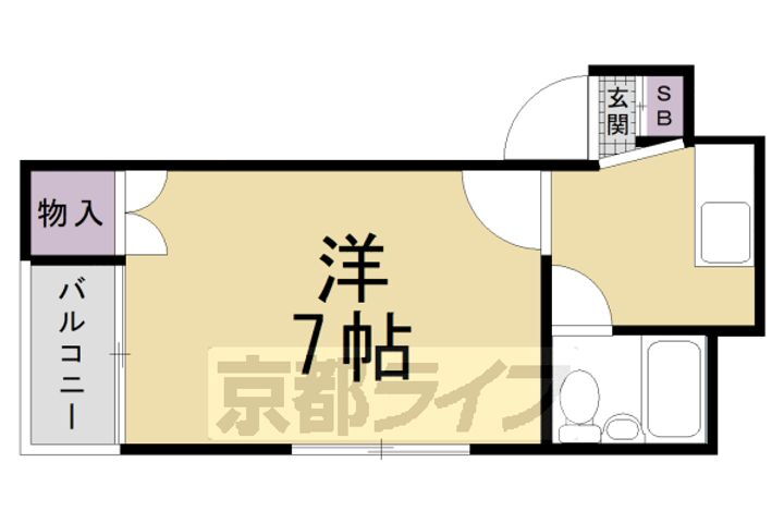京都府京都市伏見区深草川久保町 龍谷大前深草駅 1K マンション 賃貸物件詳細