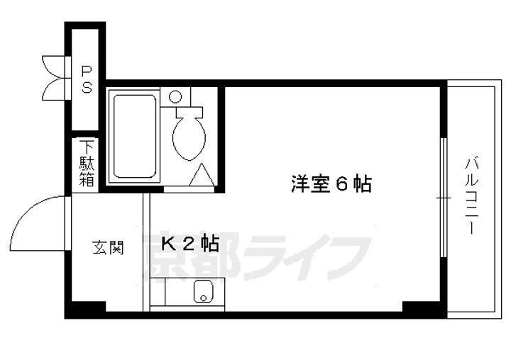 京都府京都市伏見区淀池上町 淀駅 1K マンション 賃貸物件詳細