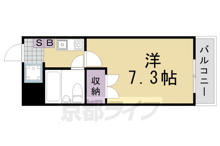 京都府京都市西京区桂坤町 桂駅 1K マンション 賃貸物件詳細