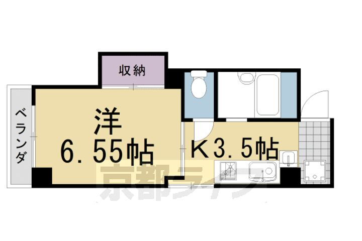 京都府京都市西京区桂徳大寺町 桂駅 1K マンション 賃貸物件詳細