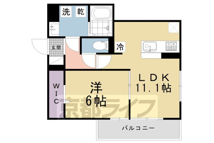 京都府京都市北区紫野下柳町 北大路駅 1LDK アパート 賃貸物件詳細
