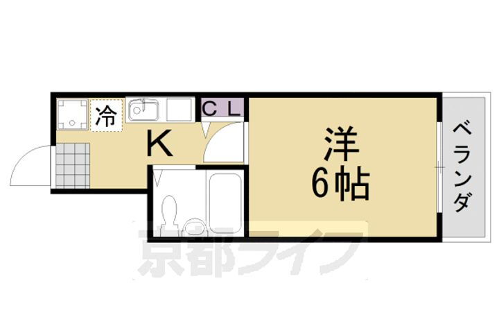 京都府京都市西京区山田北山田町 上桂駅 1K マンション 賃貸物件詳細