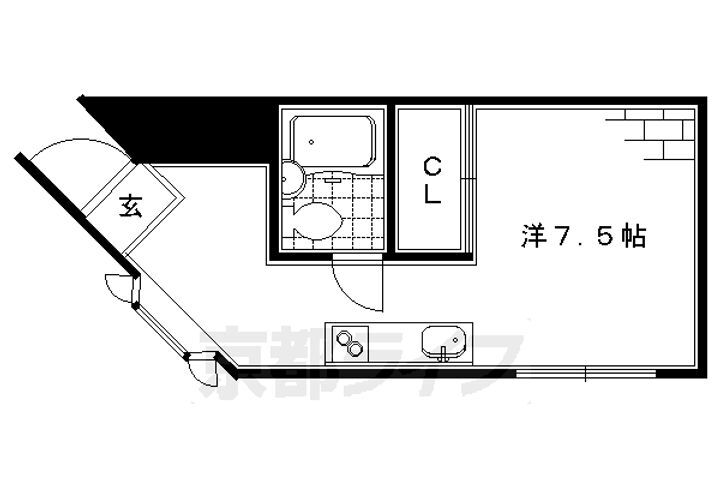京都府京都市伏見区深草願成町 鳥羽街道駅 1K アパート 賃貸物件詳細