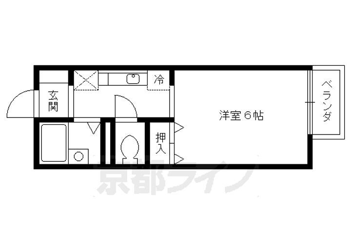 京都府向日市鶏冠井町祓所 西向日駅 1K アパート 賃貸物件詳細