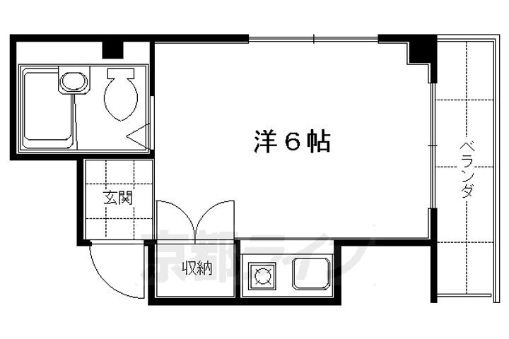 京都府京都市伏見区深草紺屋町 伏見駅 1K マンション 賃貸物件詳細