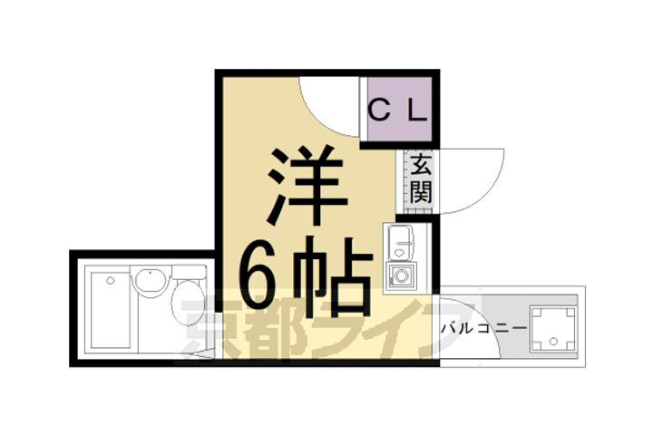 京都府京都市右京区太秦多藪町 太秦駅 1K マンション 賃貸物件詳細