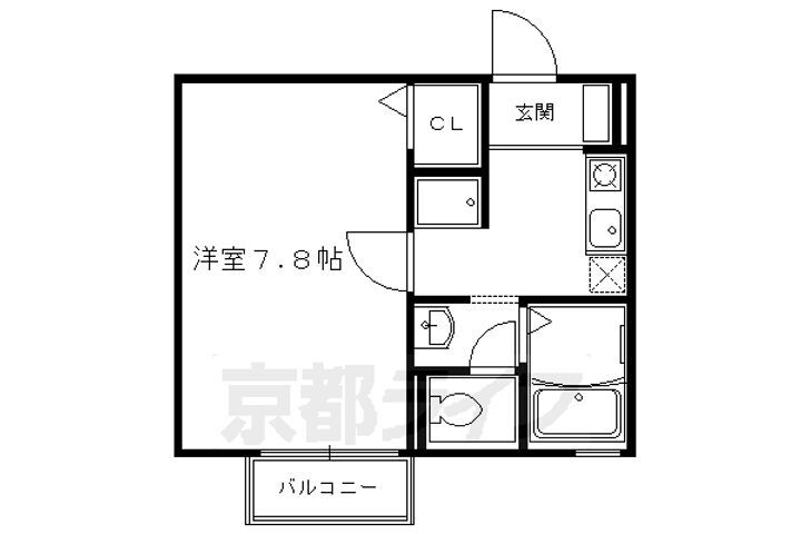 京都府京都市南区吉祥院西ノ庄淵ノ西町 西大路駅 1K アパート 賃貸物件詳細