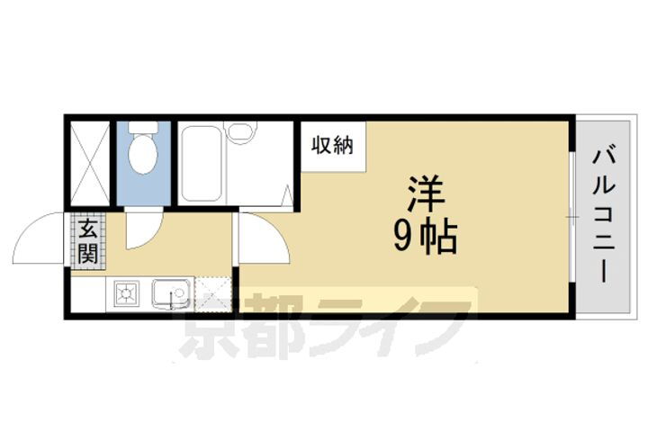 京都府京都市下京区七条御所ノ内本町 西大路駅 1K アパート 賃貸物件詳細
