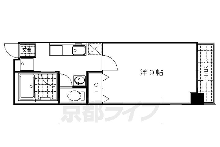 京都府京都市中京区柿本町 烏丸御池駅 1K マンション 賃貸物件詳細