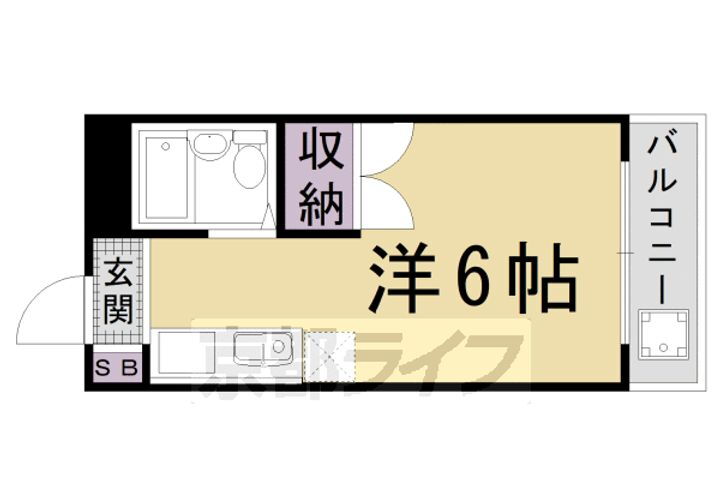京都府京都市右京区梅津上田町 西京極駅 1K マンション 賃貸物件詳細