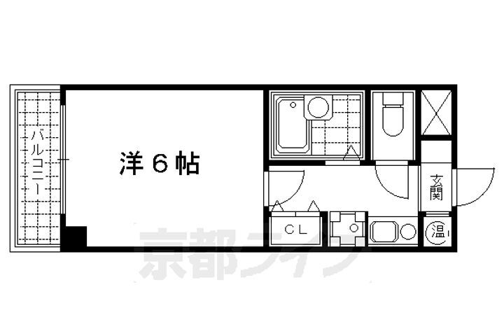 京都府京都市中京区天守町 丸太町駅 1K マンション 賃貸物件詳細