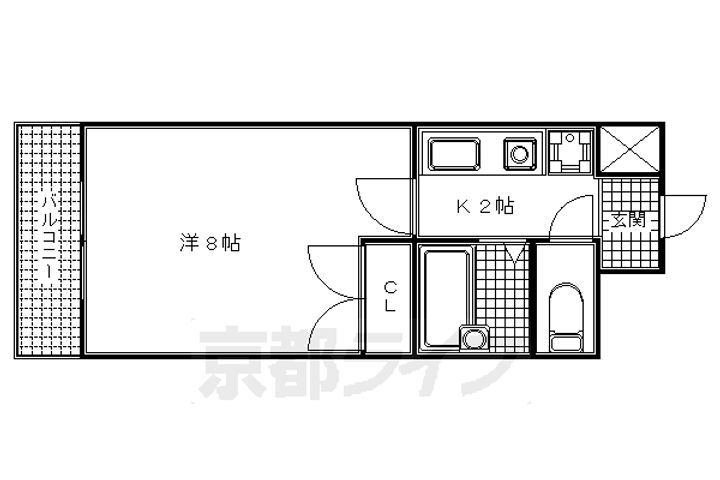京都府京都市東山区下堀詰町 七条駅 1K マンション 賃貸物件詳細