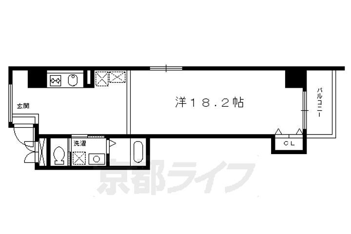 リンツ御池 6階 ワンルーム 賃貸物件詳細