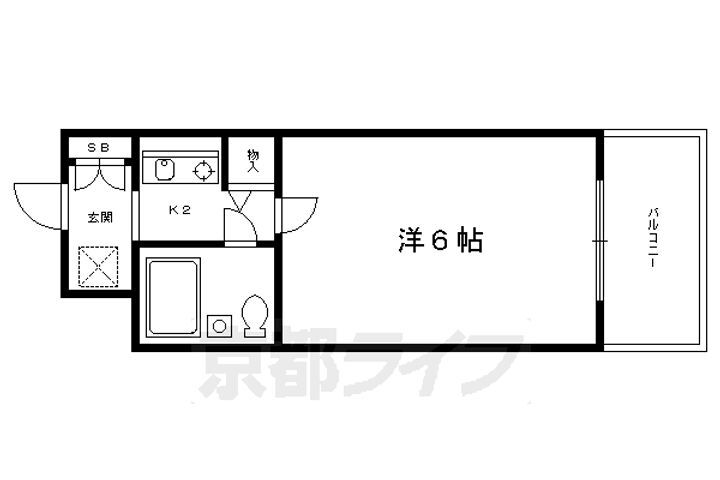 京都府京都市上京区東辰巳町 丸太町駅 1K マンション 賃貸物件詳細