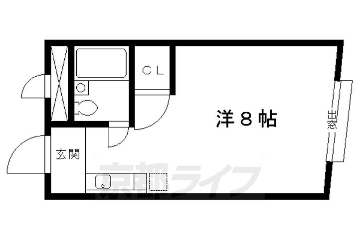 京都府京都市上京区上立売町 今出川駅 1K マンション 賃貸物件詳細