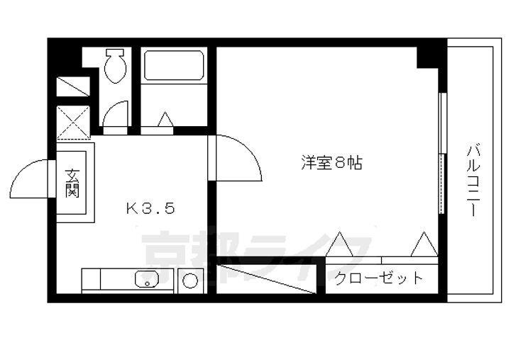 京都府京都市中京区末丸町 神宮丸太町駅 1K マンション 賃貸物件詳細