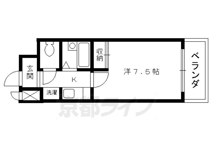 京都府京都市南区東九条河西町 京都駅 1K マンション 賃貸物件詳細