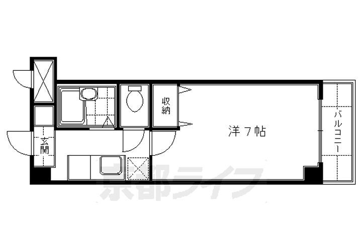 京都府京都市伏見区向島中島町 向島駅 1K マンション 賃貸物件詳細
