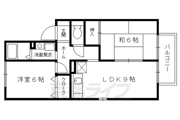 京都府京都市伏見区深草開土町 伏見稲荷駅 2LDK アパート 賃貸物件詳細