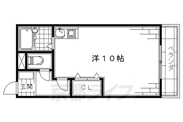 京都府京都市伏見区深草稲荷鳥居前町 伏見稲荷駅 1K アパート 賃貸物件詳細