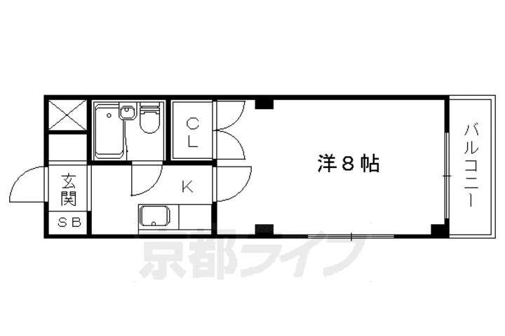 京都府京都市伏見区深草フチ町 竹田駅 1K マンション 賃貸物件詳細