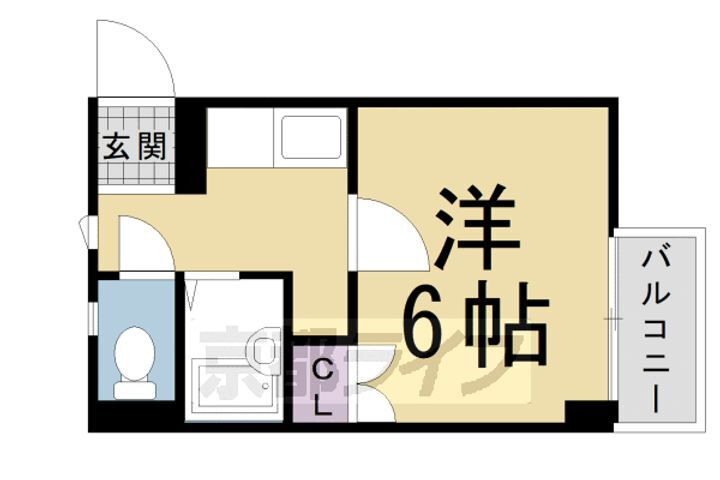 京都府京都市伏見区鑓屋町 墨染駅 1K マンション 賃貸物件詳細