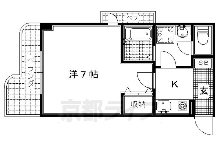 京都府京都市伏見区竹田段川原町 竹田駅 1K マンション 賃貸物件詳細