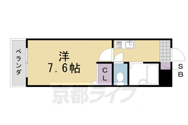 京都府京都市西京区桂市ノ前町 桂駅 1K マンション 賃貸物件詳細