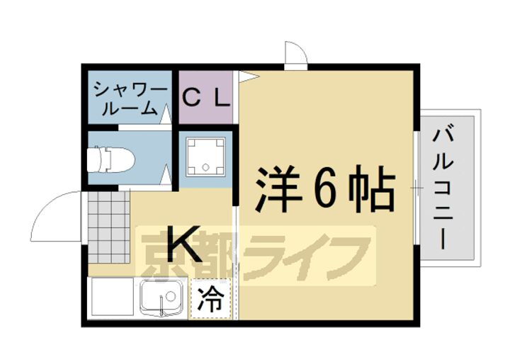 京都府京都市西京区下津林大般若町 桂駅 1K アパート 賃貸物件詳細