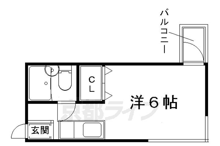 京都府長岡京市馬場 長岡京駅 1K マンション 賃貸物件詳細